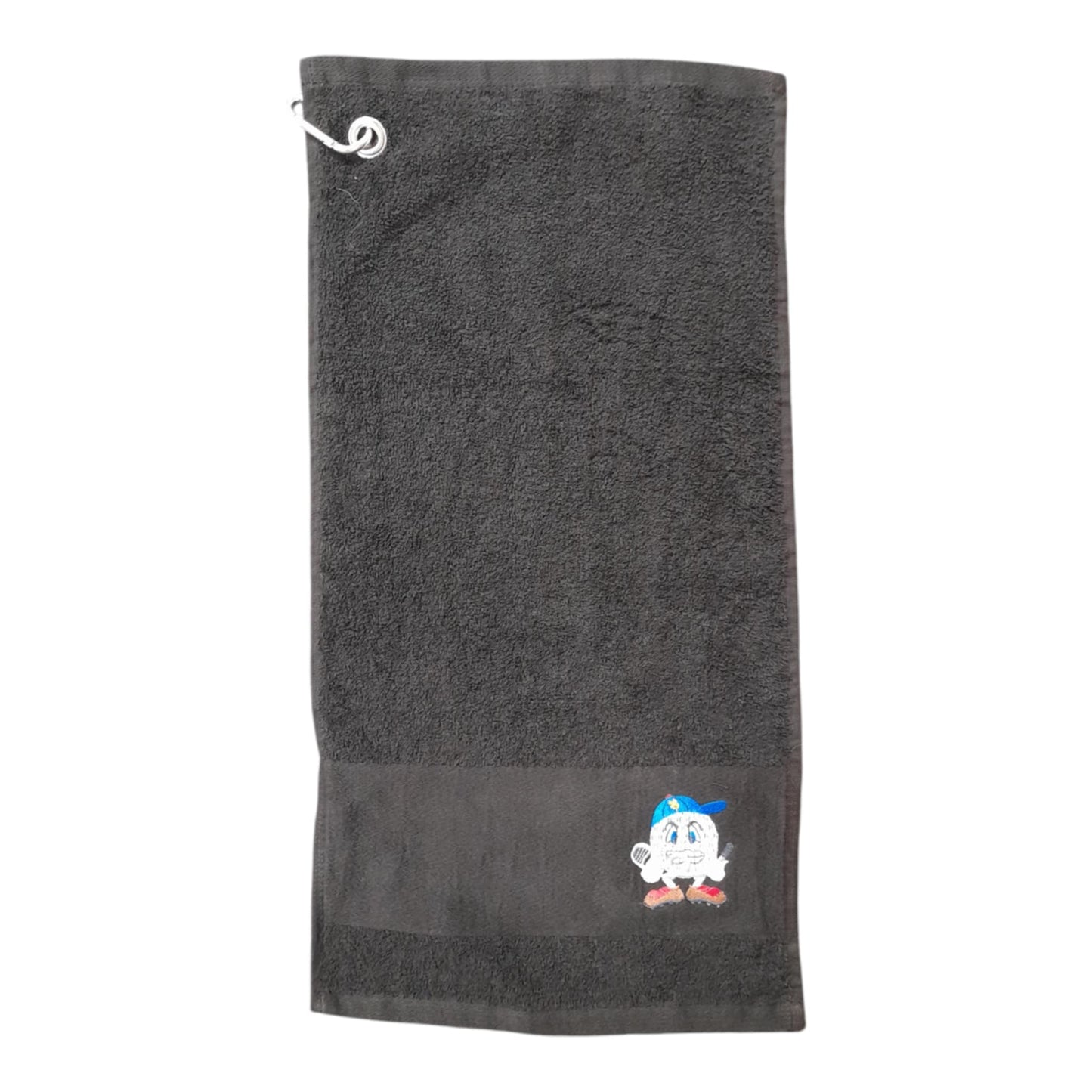 Golf Towel Angry Golf Ball Design