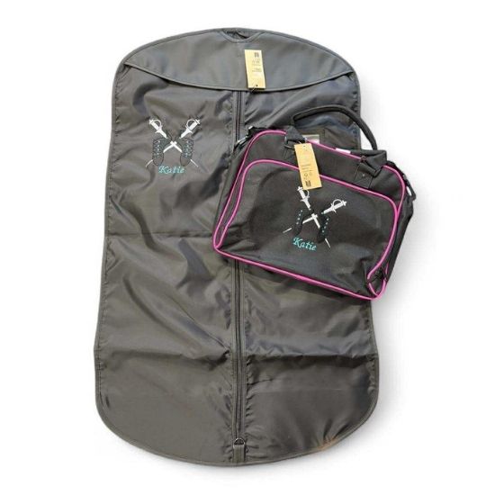 Highland Dance Kilt Carrier and Kit Carrier with Pumps & Swords Design