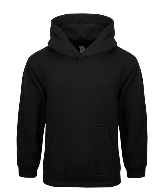 Kids Hoodie Embroidered with a Green Tractor