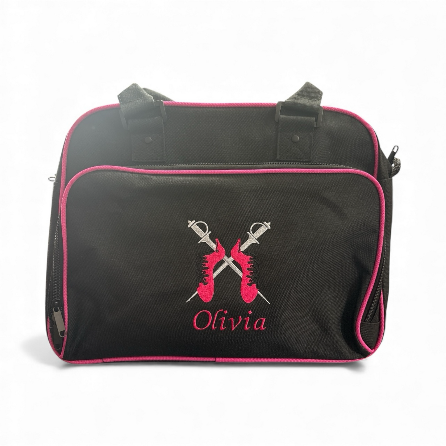 Highland Dance Kilt Carrier and Kit Carrier with Pumps & Swords Design