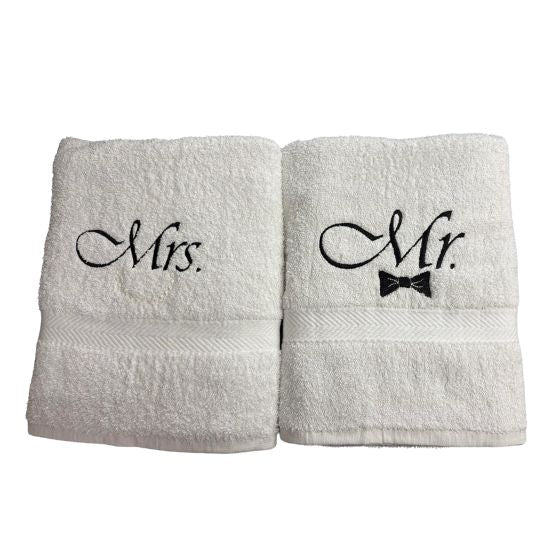 Mr & Mrs Towel Set