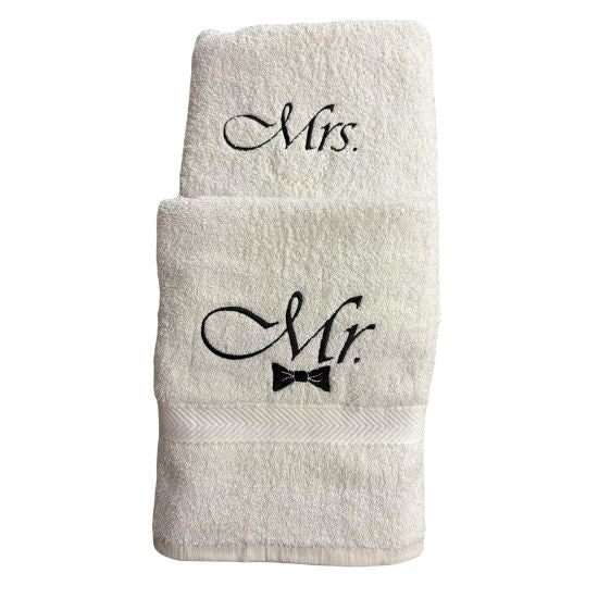 Mr & Mrs Towel Set