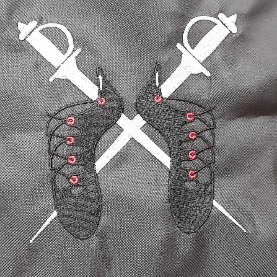 Highland Dance Kilt Carrier Pumps & Swords Design