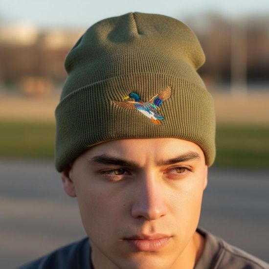 Beanie Hat Shooting Themed Designs