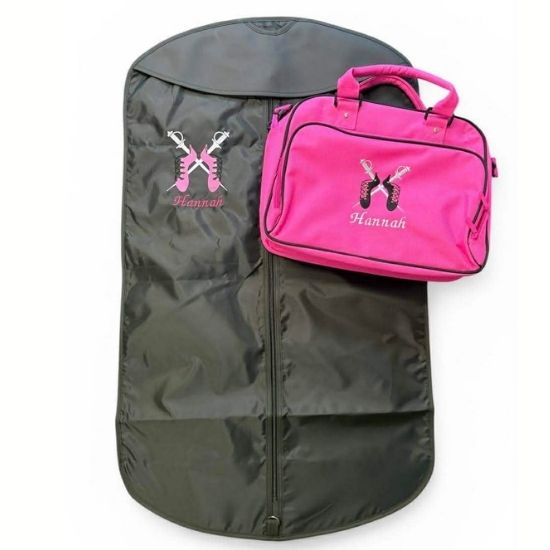 Highland Dance Kilt Carrier and Kit Carrier with Pumps & Swords Design