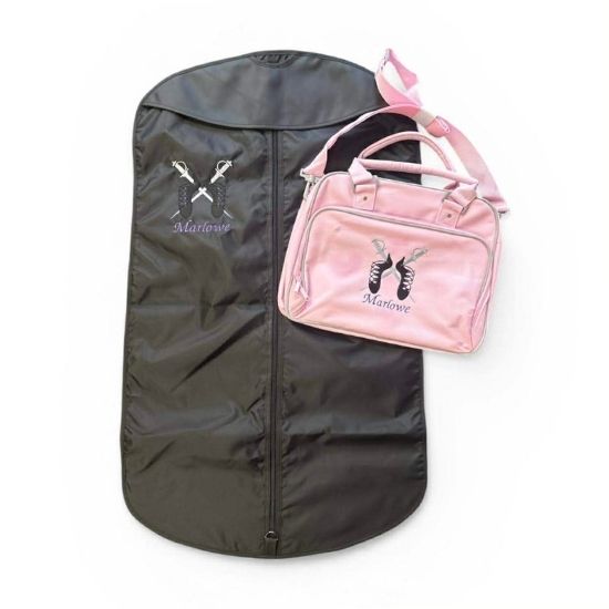 Highland Dance Kilt Carrier and Kit Carrier with Pumps & Swords Design