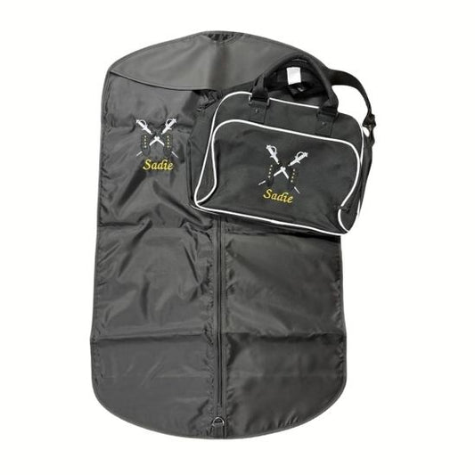 Highland Dance Kilt Carrier and Kit Carrier with Pumps & Swords Design