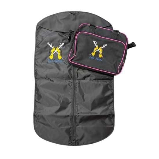 Highland Dance Kilt Carrier and Kit Carrier with Pumps & Swords Design