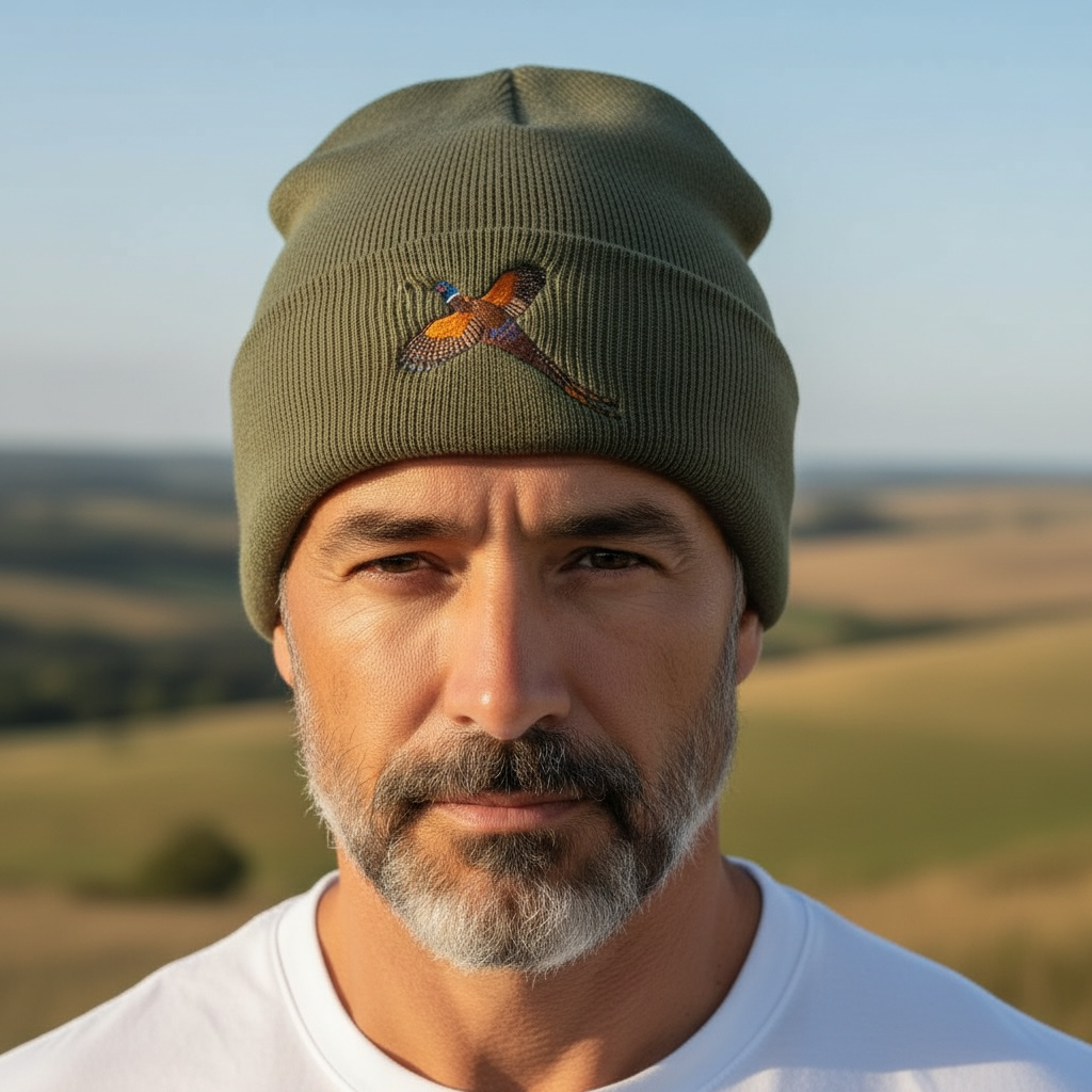 Beanie Hat Shooting Themed Designs