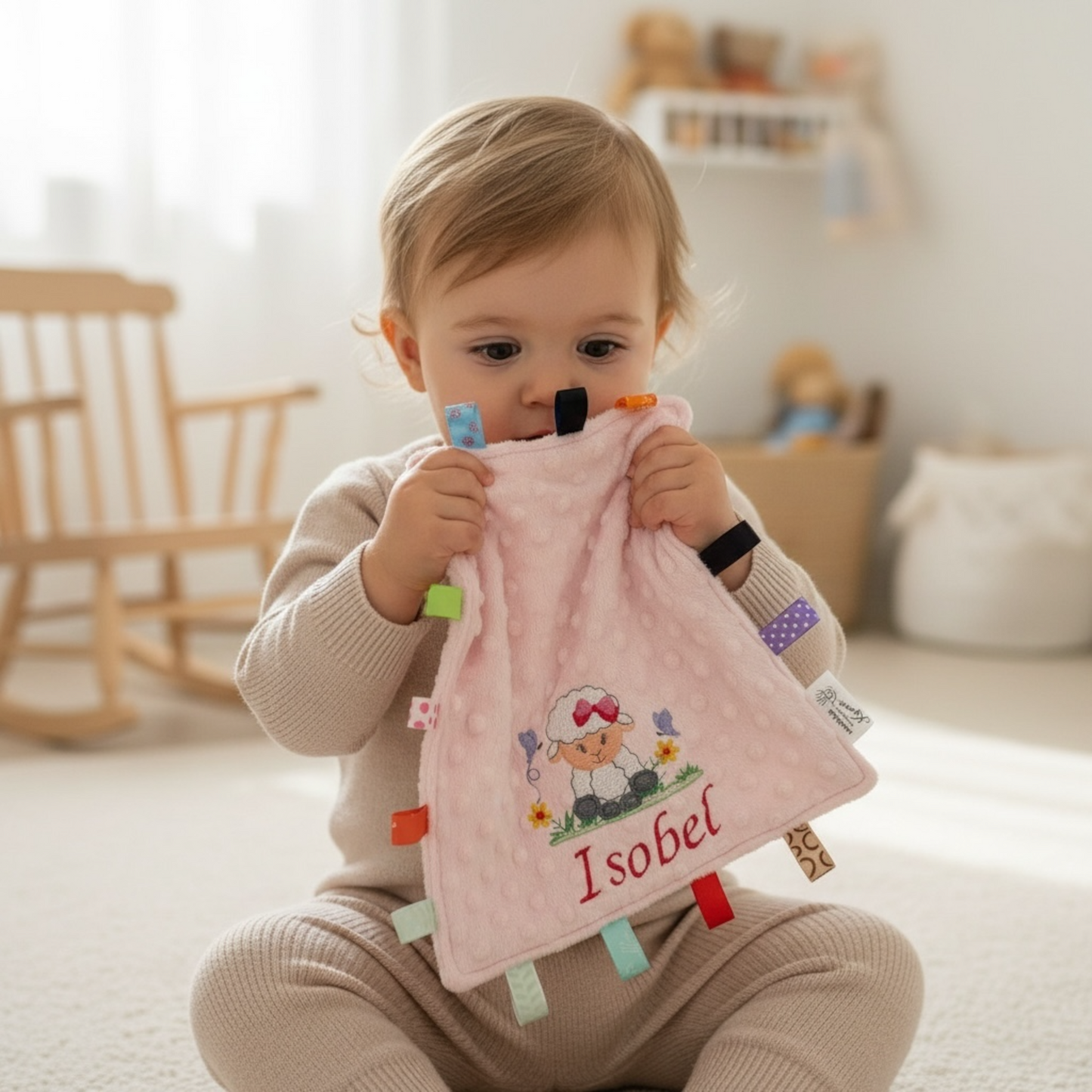Kids Lamb Taggy Comforter