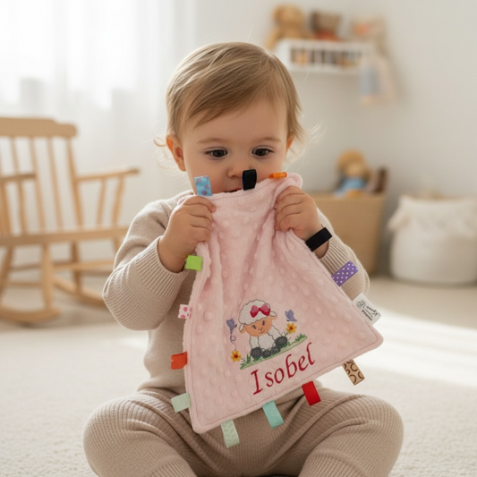 Kids Lamb Taggy Comforter