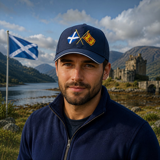Scotland Cross Flags Cap