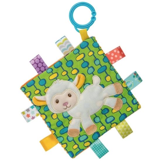 Lamb Taggy Crinkle Me Baby Book