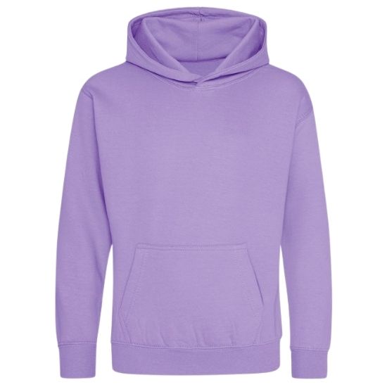 Childs Highland Cow Embroidered Hoodie