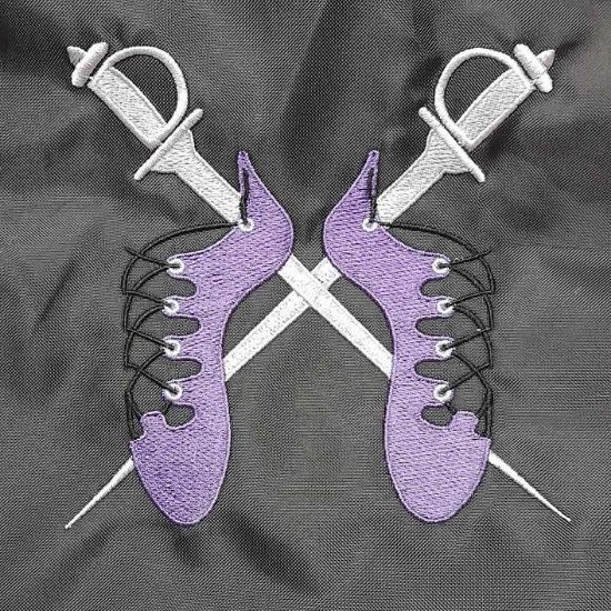 Highland Dance Kilt Carrier Pumps & Swords Design