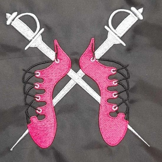 Highland Dance Kilt Carrier Pumps & Swords Design