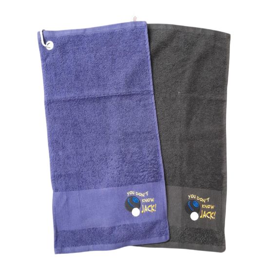 Golf Towel You Don't Know Jack Design